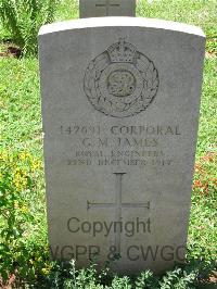 Dar Es Salaam War Cemetery - James, G M